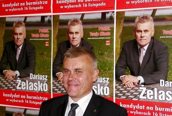 Dariusz Żelasko kandydatem na burmistrza Płońska Kliknięcie w obrazek spowoduje wyświetlenie jego powiększenia