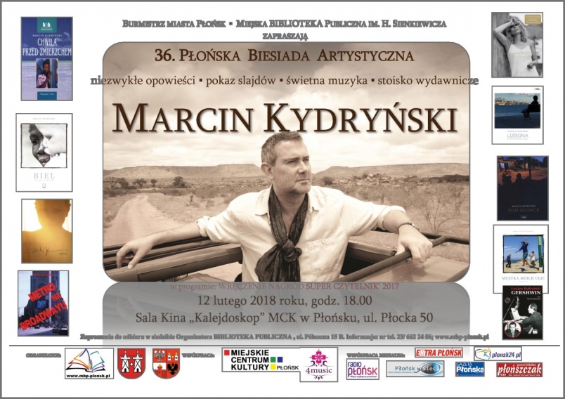Marcin Kydryński będzie gościem płońskiej biesiady Kliknięcie w obrazek spowoduje wyświetlenie jego powiększenia